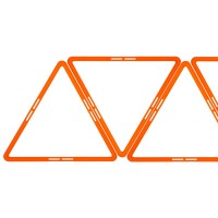 Тренувальна підлогова сітка трикутна Agility Grid SP-Sport C-1414 48x42см кольору в асортименті