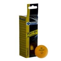 Набір м'ячів для настільного тенісу DONIC PRESTIGE 2* 40+ MT-608328 3шт помаранчевий