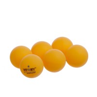 Набор мячей для настольного тенниса VITORY 1* 40+ MT-1891 6шт цвета в ассортименте