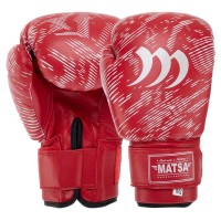 Перчатки боксерские PVC MATSA MA-7762 2-12 унций цвета в ассортименте