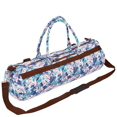 Сумка для йога килимка KINDFOLK Yoga bag SP-Sport FI-6969-5 рожевий-блакитний