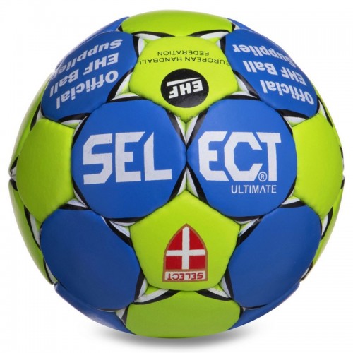 М'яч для гандболу SELECT HB-3655-0 №0 PVC синій-зелений