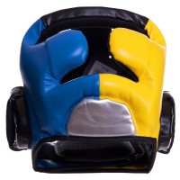 Шолом боксерський з повним захистом ZELART BO-2886 M-XL кольори в асортименті