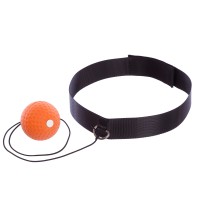 Пневмотренажер для боксу fight ball SP-Sport QJ-3917 чорний-оранжевий