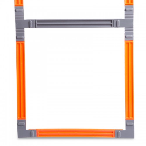 Координационная лестница дорожка для тренировки скорости SP-Sport FB-1847 5м оранжевый