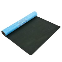 Килимок для йоги Замшевий Record FI-5662-44 розмір 183x61x0,3см райдужний кольоровий