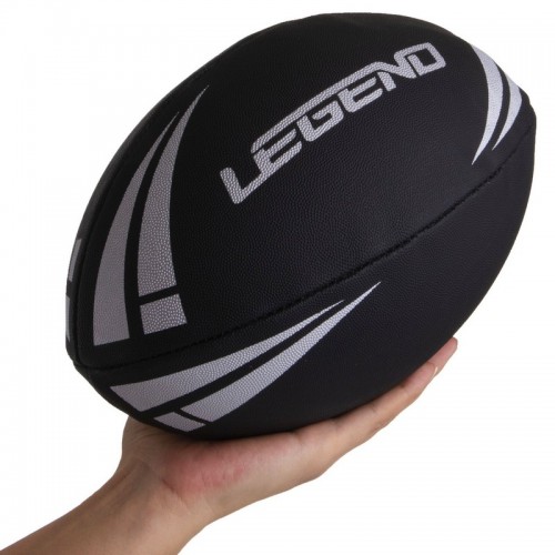 М'яч для регбі LEGEND FB-3293 №3 PVC білий-салатовий