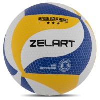 М'яч волейбольний ZELART VB-9000 №5 PU клеєний