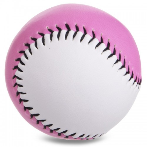 М'яч для бейсболу SP-Sport C-3406 білий-рожевий