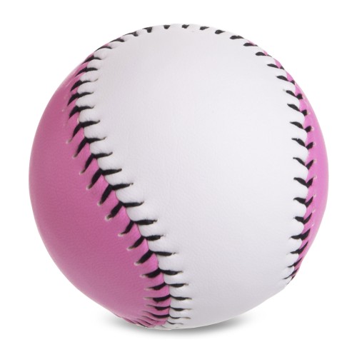 М'яч для бейсболу SP-Sport C-3406 білий-рожевий