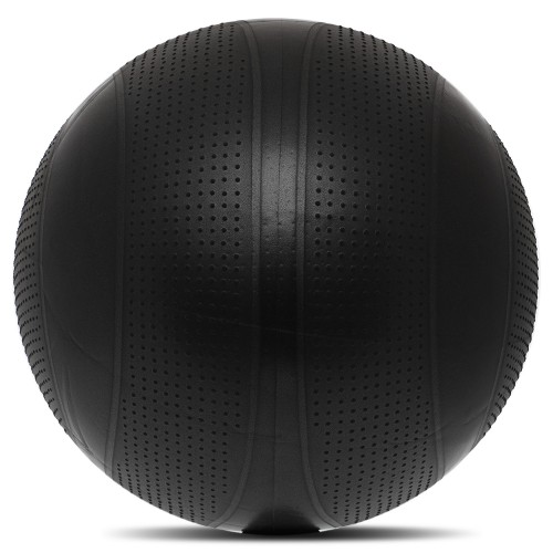 М'яч для фітнесу фітбол масажний Zelart FI-9929-75 75см чорний