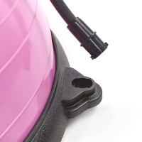 Напівсфера для фітнесу з еспандерами BOSU Zelart BS-1524 кольори в асортименті