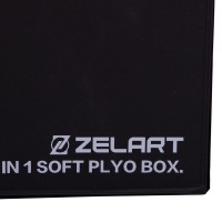 Бокс плиометрический Zelart FI-3633 1шт 75- 61-51 см черный