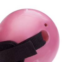 М'яч обтяжений із манжетом PRO-SUPRA WEIGHTED EXERCISE BALL 030-1_5LB 11см рожевий