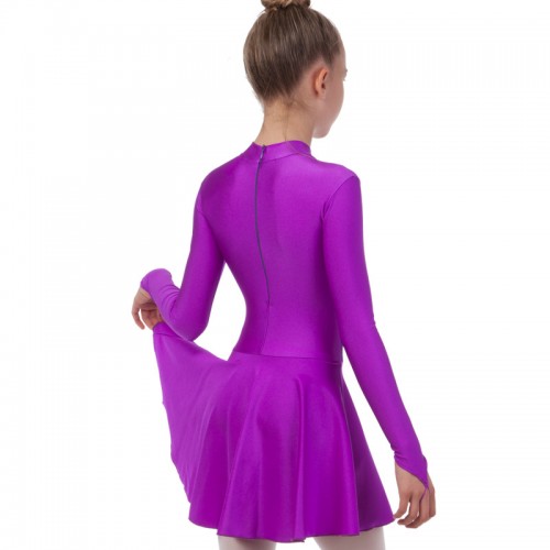 Платье рейтинговое (бейсик) с длинным рукавом и гипюровыми вставками SP-Planeta DR-1167 размер-32-42 цвета в ассортименте