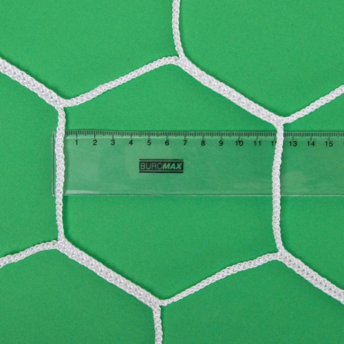 Сітка на ворота футбольна тренувальна безвузлова CIMA C-7528 7,32x2,44x1,5м