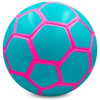 М'яч футбольний SP-Sport ST CLASSIC FB-0081 №5 PVC блакитно-рожевий
