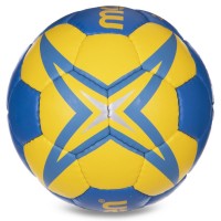 М'яч для гандболу MOLTEN 2200 H0X2200-BY №0 PU синій-жовтий