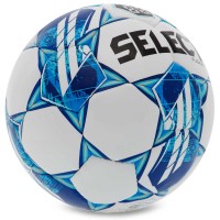 М'яч футбольний SELECT FUSION V23 №5 білий-синій