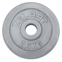 Млинці (диски) хромовані d-30мм Zelart TA-7786-2_5 2,5 кг