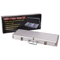Набор для покера в алюминиевом кейсе SP-Sport IG-2115 500 фишек