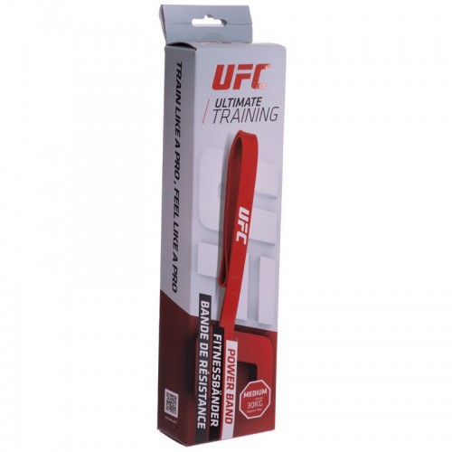 Резинка петля для подтягиваний UFC UHA-69167 POWER BANDS MEDIUM красный