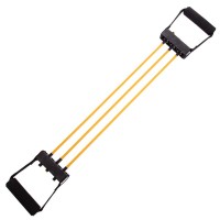 Эспандер трубчатый с ручками SP-Sport Resistance Band 8021-4 нагрузка-18кг длина-75см желтый