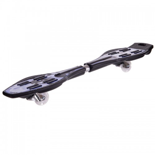 Скейтборд двухколесный RipStik роллерсерф SP-Sport SK-3558 черный-синий