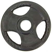 Блины (диски) обрезиненные Record TA-8122-7,5 52мм 7,5кг черный