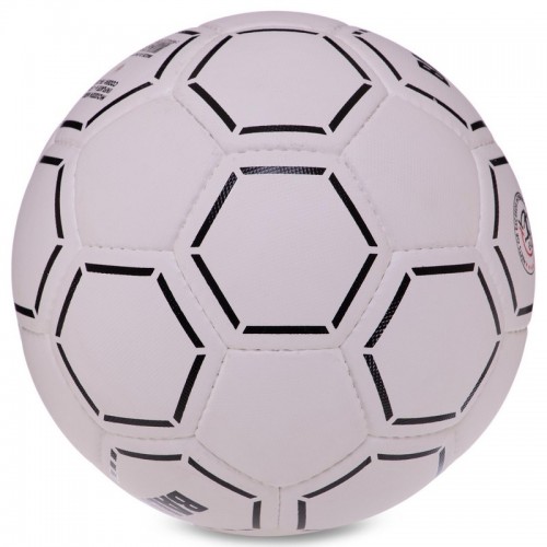 М'яч футбольний HYBRID BALLONSTAR FB-3130 №5 PU білий-чорний