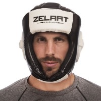 Шлем боксерский открытый ZELART BO-1386 M-XL цвета в ассортименте
