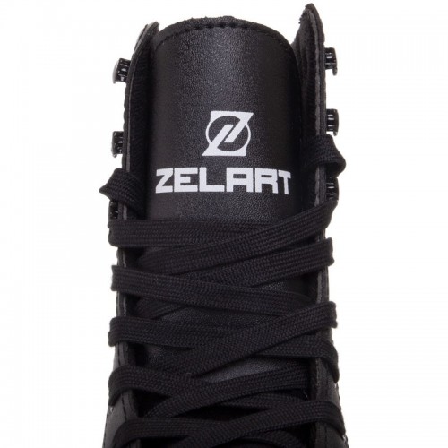 Коньки фигурные Zelart Z-4463 размер 34-44 черный