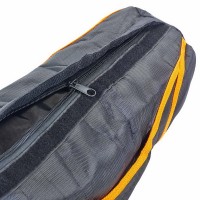 Сумка для кросфіту TRAINING BAG Zelart FI-5028 чорно-жовтогарячий