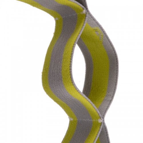 Лента для растяжки эластичный эспандер Record Elastiband FI-5350 серый-лимонный