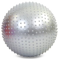 М'яч для фітнесу фітбол масажний Zelart FI-1987-65 65см кольору в асортименті