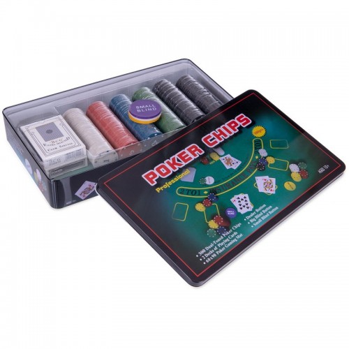 Набір для покеру в металевій коробці SP-Sport IG-4394 300 фішок