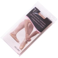 Колготки для танців та хореографії з отвором на стопі Zelart Ballet pink CO-3587 зріст 110-165см тілесно-рожевий